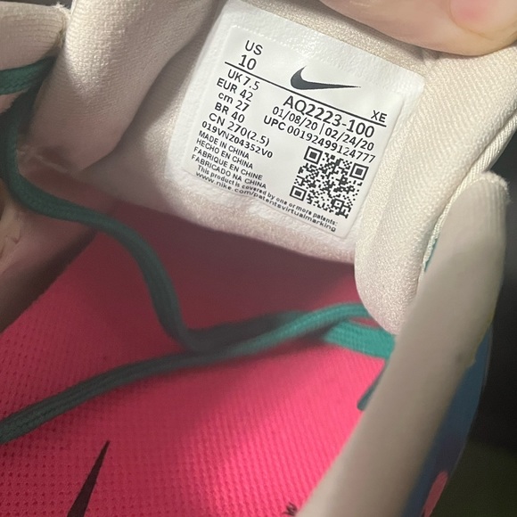 Nike Air Zoom Wildhorse (AQ2223-100) Trail Running Shoes Size Women’s US 10 - Picture 9 of 9